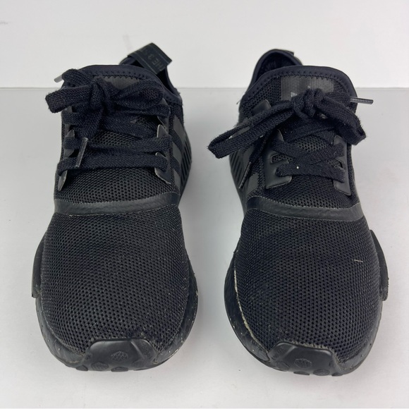 2016 Adidas NMD R1 Triple Black S31508 Ultraboost boost running Black Size 7 - Picture 2 of 8